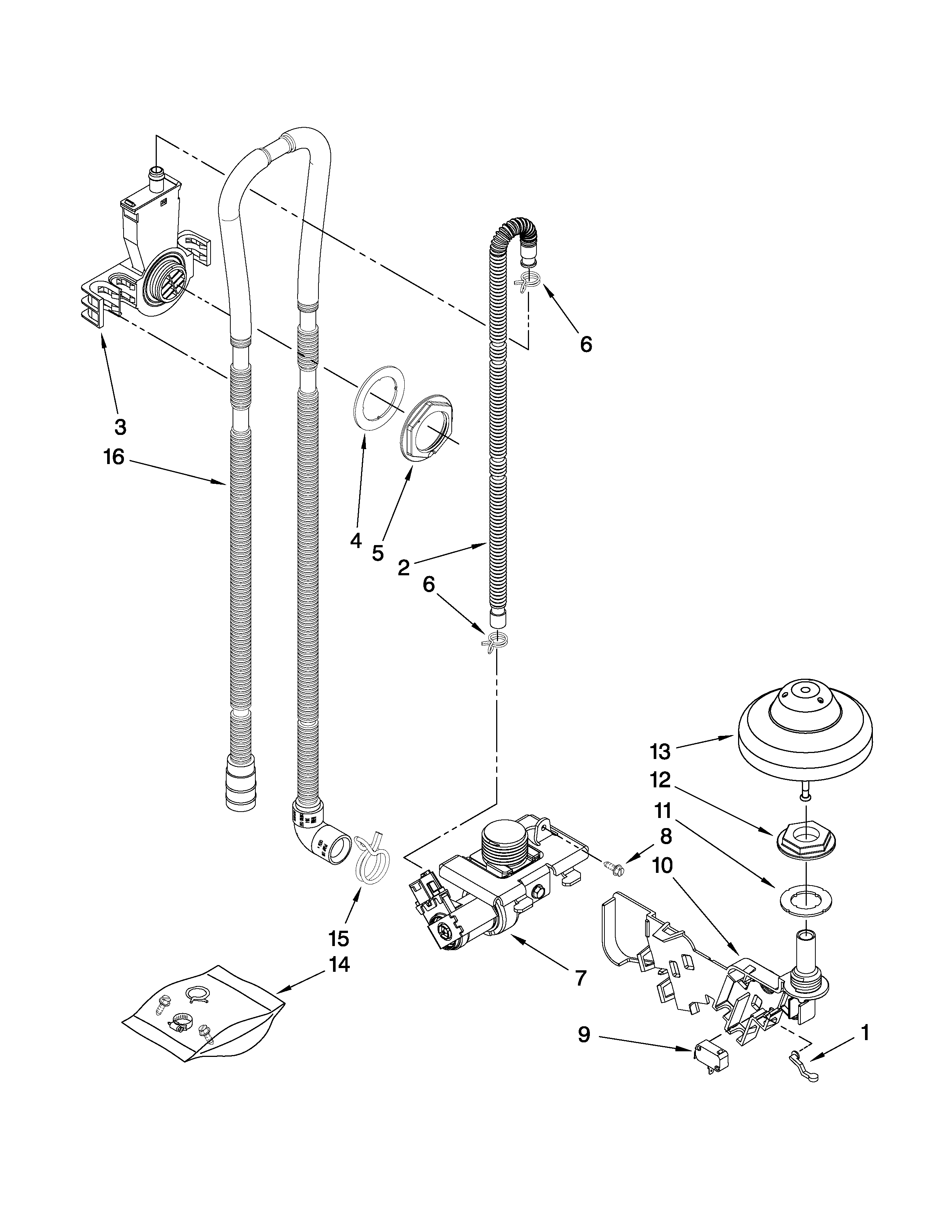 FILL, DRAIN, AND OVERFILL PARTS