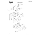 Whirlpool 7GU3800XTVY2 door and panel parts diagram