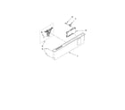 Whirlpool 7GU3800XTVY2 control panel parts diagram