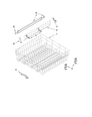 Upper rack and track parts
