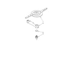 Whirlpool 7GU3800XTVY2 lower washarm parts diagram