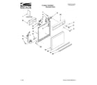 Estate TUD4700WU1 frame and console parts diagram