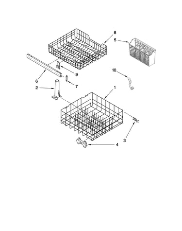 Dishrack parts