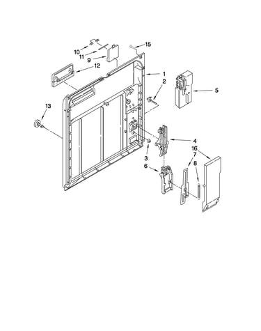 Inner door parts