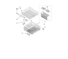 Whirlpool DU810SWPQ4 dishrack parts diagram