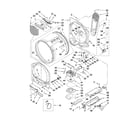 Maytag MEDB850WB0 bulkhead parts diagram