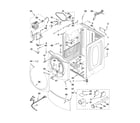 Maytag MGDE300VW3 cabinet parts diagram