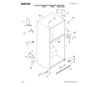 Maytag MTB2254EEB02 cabinet parts diagram