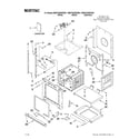 Maytag MEW7530WDW01 oven parts diagram