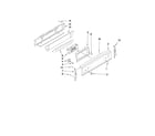 KitchenAid YKERS205TB2 control panel parts diagram