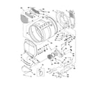 Whirlpool YWED9400VE1 bulkhead parts diagram