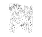 Whirlpool WGD9400SW3 bulkhead parts diagram