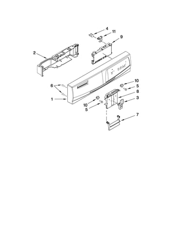 Control panel parts