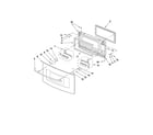 Jenn-Air JMW9527DAS30 microwave door parts diagram