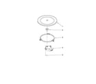 Jenn-Air JMW9527DAS30 turntable parts diagram