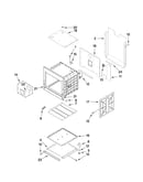 Lower oven parts