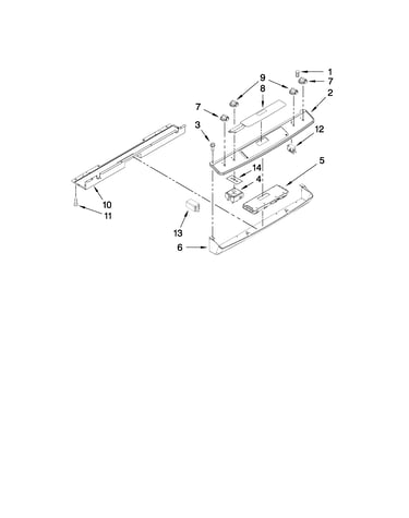 Control panel parts