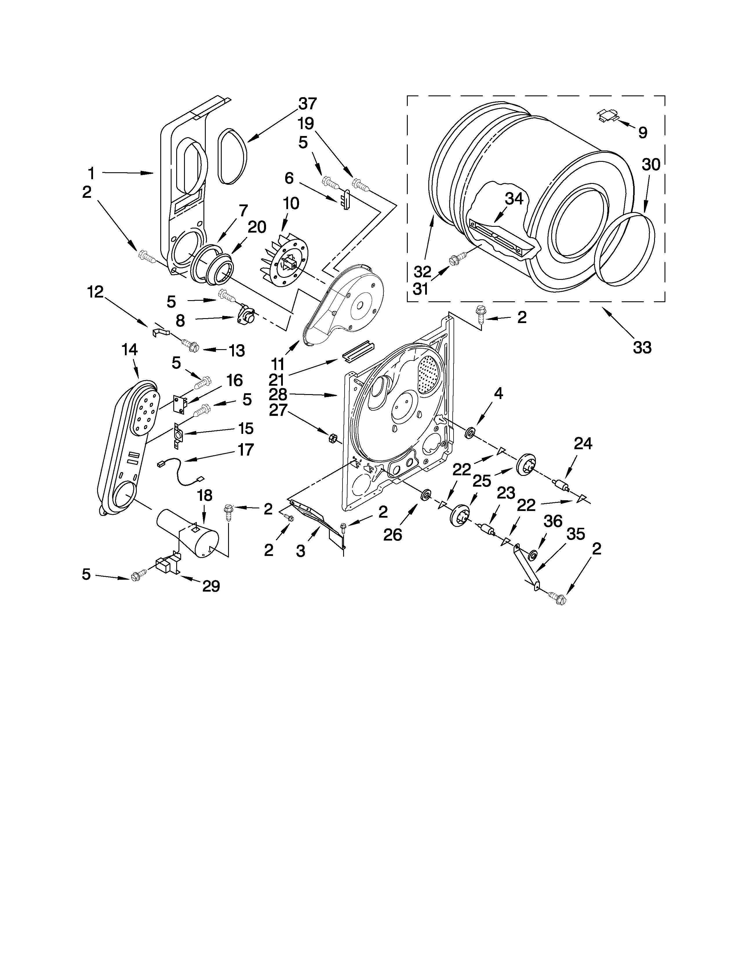 Bulkhead parts