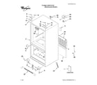 Whirlpool GX5FHTXVY03 cabinet parts diagram