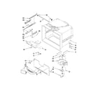 Whirlpool GX5SHDXVA02 freezer liner parts diagram