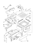 Evaporator, ice cutter grid and water parts