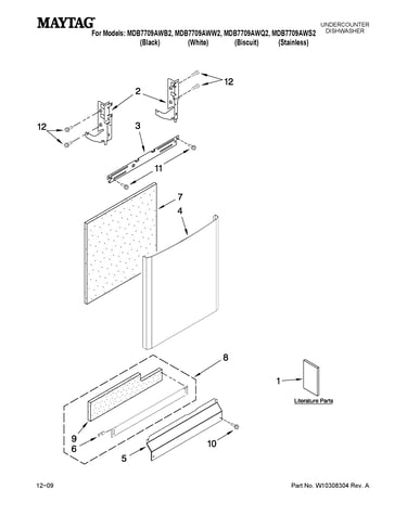Door and panel parts