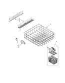 Lower rack parts