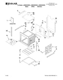 Upper oven parts