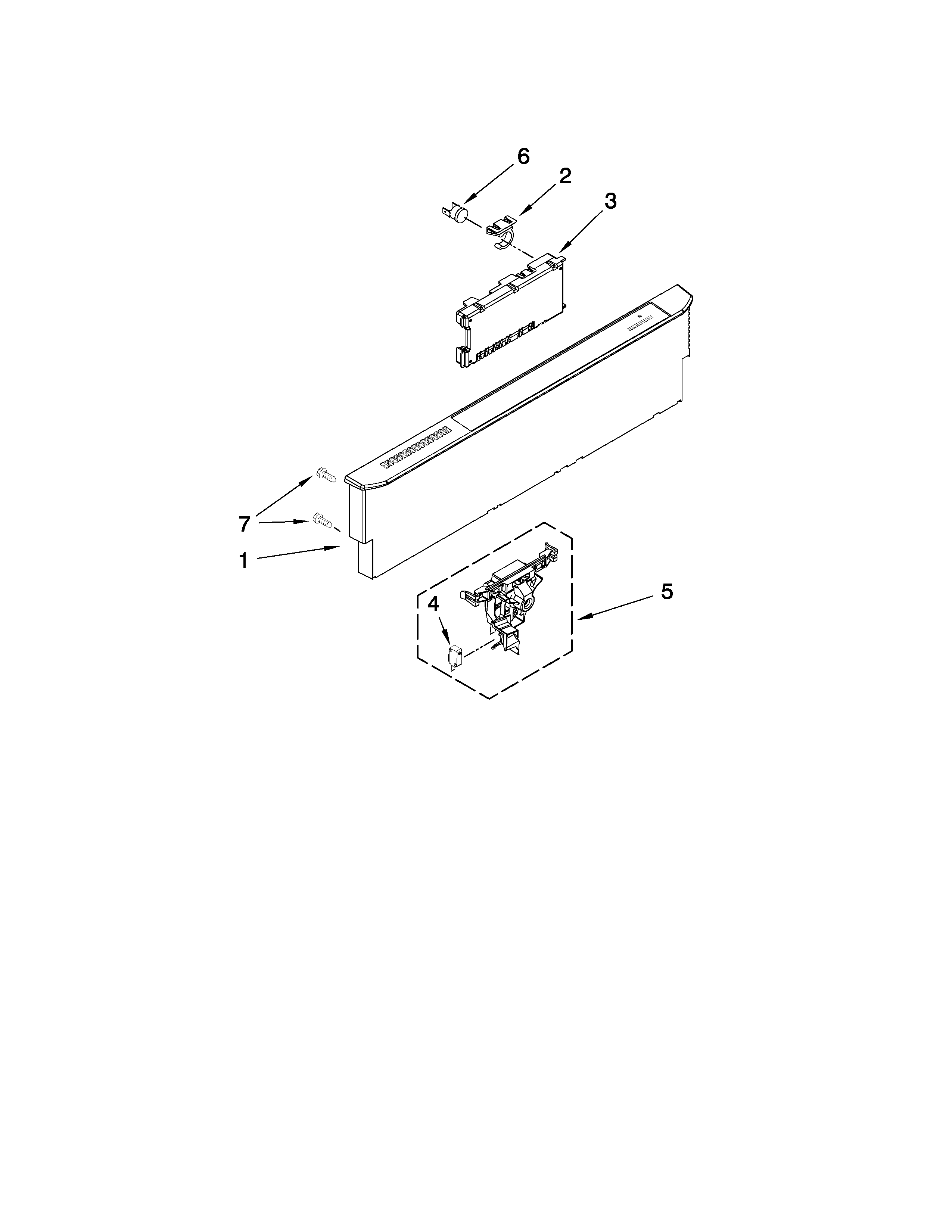 Control panel parts