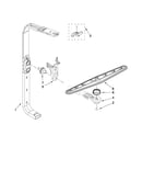 Upper wash and rinse parts