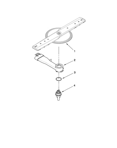 Lower washarm parts