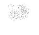 Whirlpool WGD9550WL2 door parts diagram