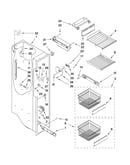 Freezer liner parts