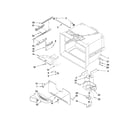 Maytag MFD2562VEM3 freezer liner parts diagram