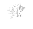 Maytag MFS50PNJVS drive parts diagram