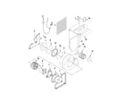 Jenn-Air JES9800CAB17 blower assembly parts diagram