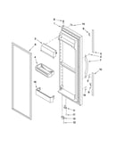 Refrigerator door parts