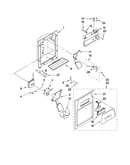 Dispenser front parts
