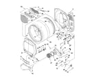 Whirlpool WGD9450WW2 bulkhead parts diagram