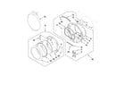 Whirlpool WGD9450WL2 door parts diagram