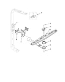 Upper wash and rinse parts