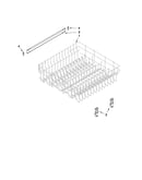 Upper rack and track parts