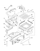 Evaporator ice cutter grid and water parts