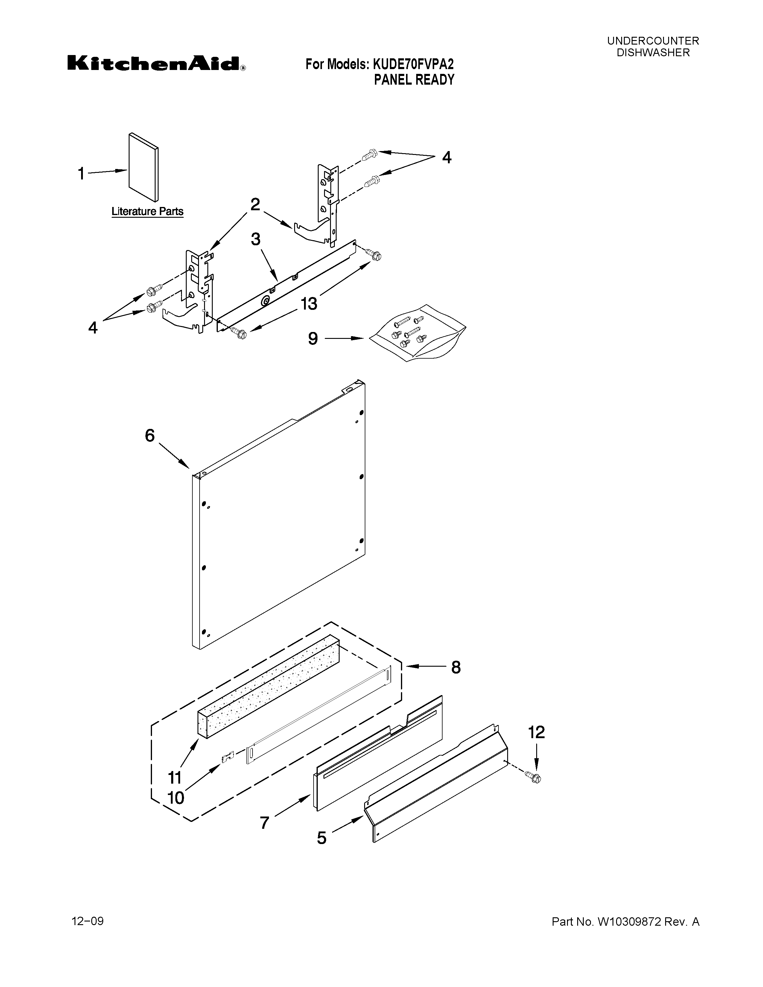 Door and panel parts