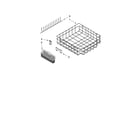 Ikea IUD9500WX0 lower rack parts diagram