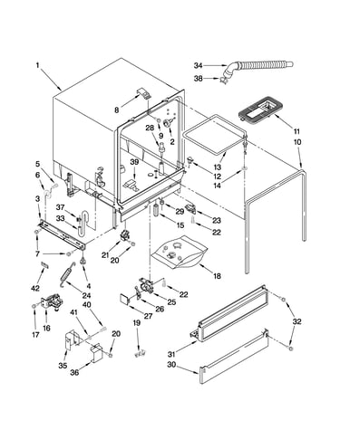 Tub assembly parts