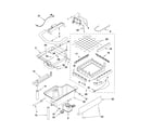 KitchenAid KUIC15NLTS3 evaporator ice cutter grid and water parts diagram
