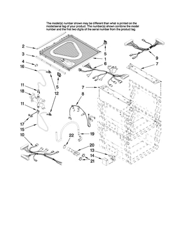 Frame and lid parts