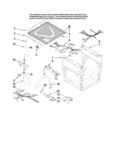 Frame and lid parts