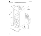 Amana ABB2222FEW2 cabinet parts diagram